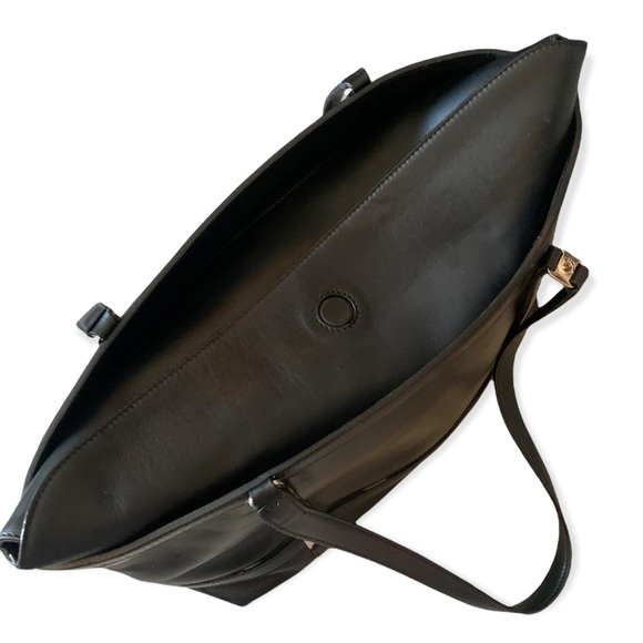 Salvatore Ferragamo Bag Black Leather Shoulder Tote Bag - Picture 3 of 16